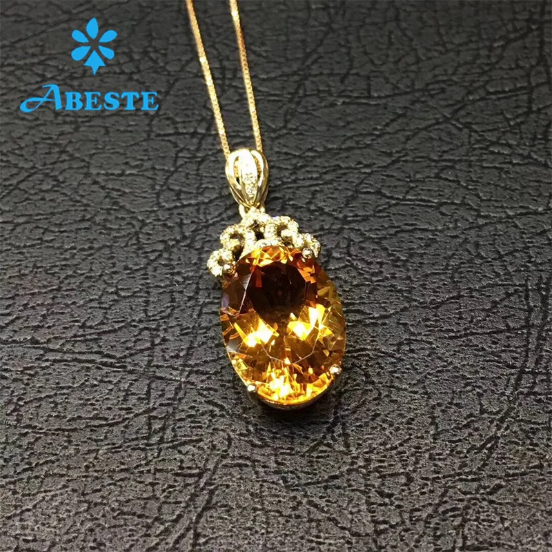ANI 18K ожерелье с подвеской из белого золота SI 0 068 ct Настоящее натуральное