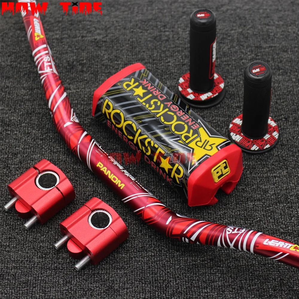 Мотоцикл 1 1/8 &quot28 мм черный руль жир бар ручка трубы для HONDA CRF450 R/X CRF250 ралли CRF250L