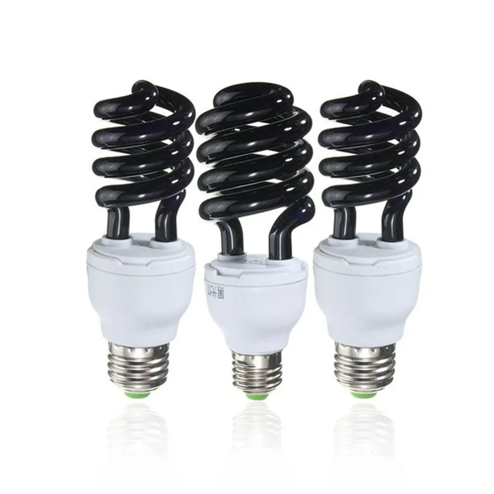 E27 30 Вт 40 УФ Лампа Уф Черный Спираль Лампы Энергосберегающие Люминесцентные Свет