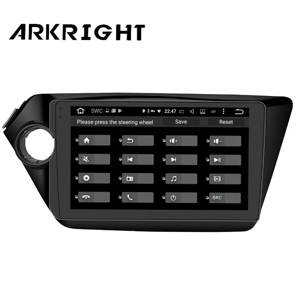 Автомобильная магнитола ARKRIGHT 9 дюймов Android 8 1 стерео аудио GPS для Kia K2 Rio 2010-2015