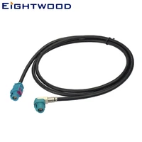 eightwood original car screen modification coax adapter z water blue5021 fakra hsd video dacar 535 4 core coaxial cable 120cm