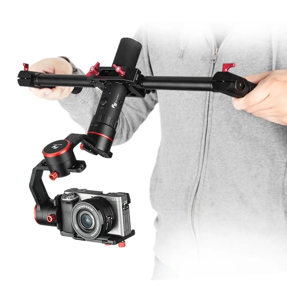 EACHSHOT u-образная ручка с универсальной двойной ручкой для Zhiyun Crane 2 V2 Feiyu a1000 a2000 Gusen