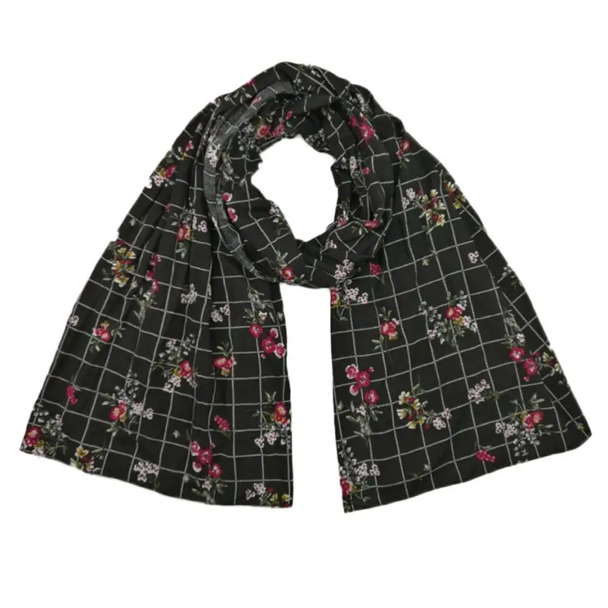 Шарф Для женщин кольцо Красота вискоза модные Стиль печати 2018 дамы новое