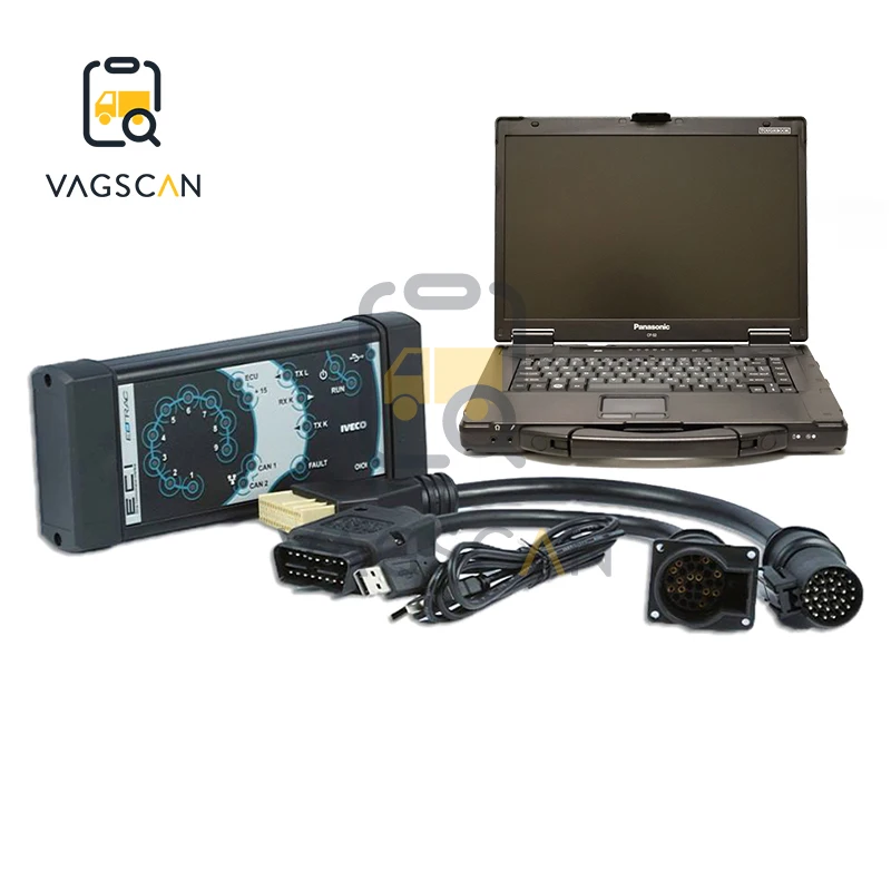 Toughbook CF52 ноутбук установка грузовик диагностический инструмент для IVECO ECI