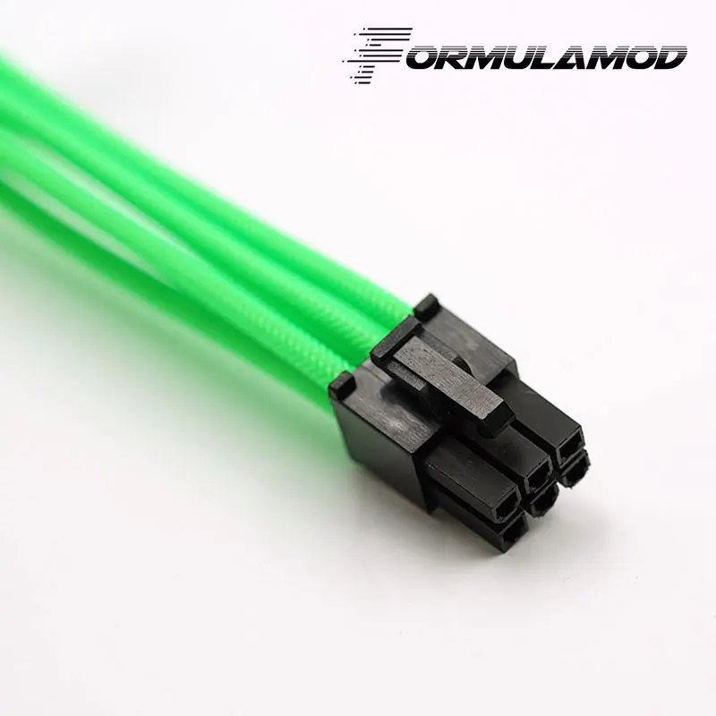 FormulaMod Fm PCI6P B PCI E 6Pin GPU удлинитель питания материнская плата 18AWG многоцветные