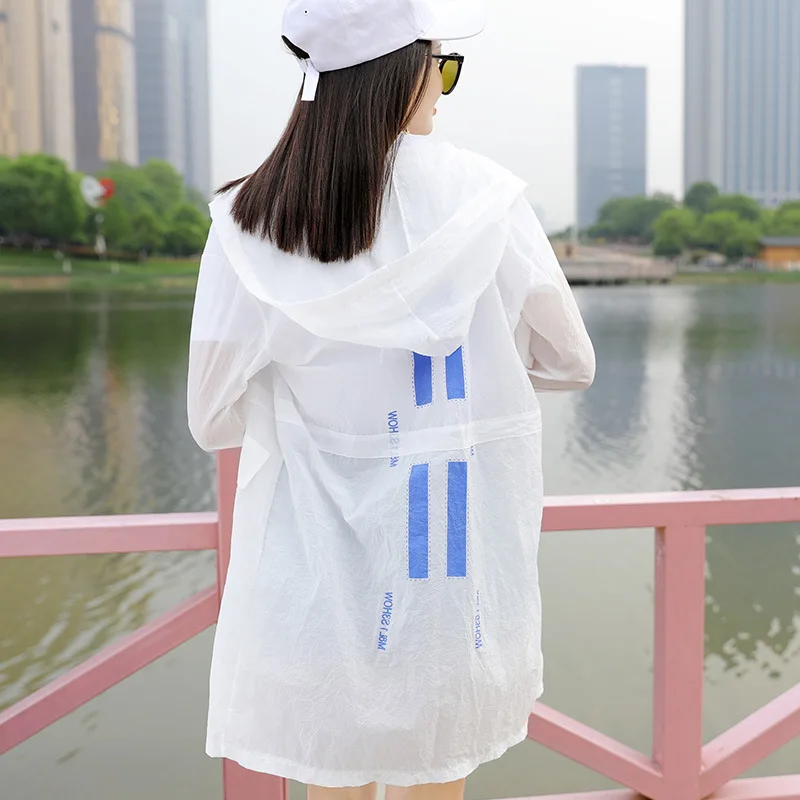 Солнцезащитная рубашка быстросохнущая УФ защита Женская куртка с капюшоном