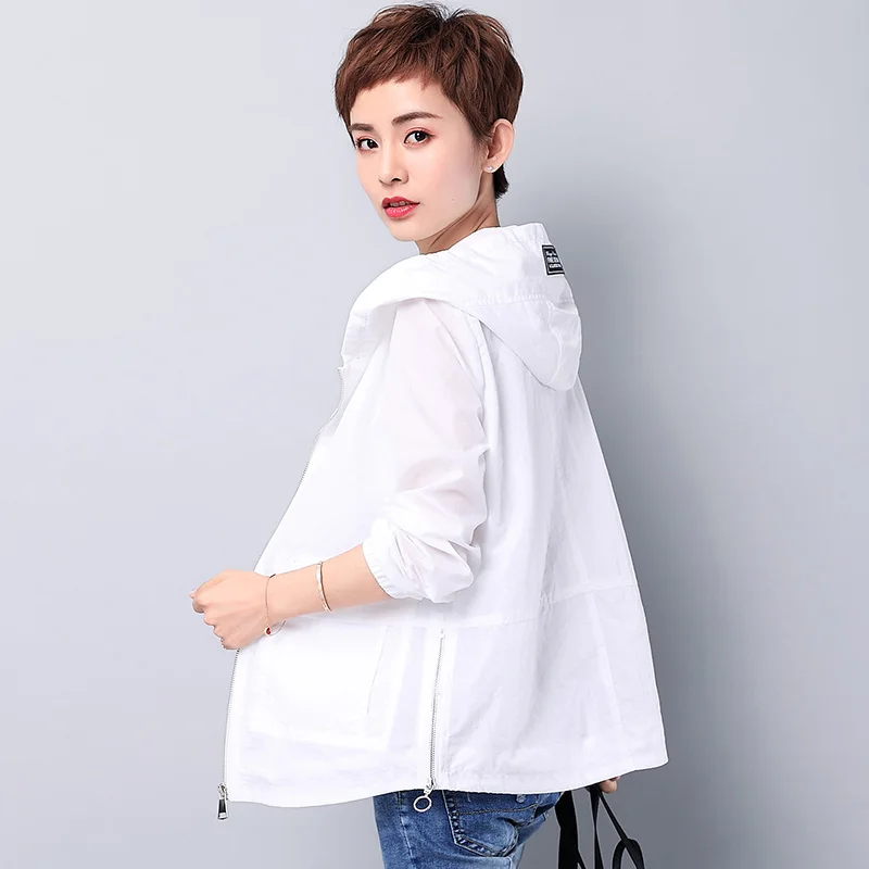 Женские куртки в уличном стиле большие размеры весна-осень | Женская одежда