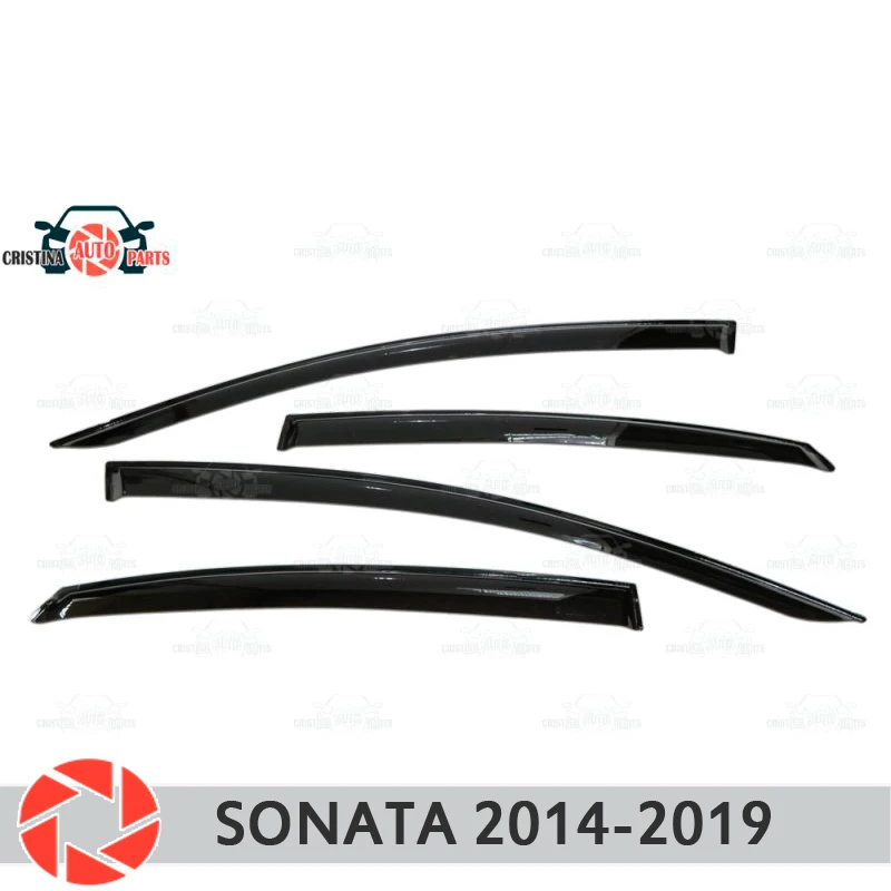 Оконный дефлектор для Hyundai Sonata 2014 2017/2017 2019 от дождя защита украшение автомобиля