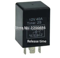 normally working on 30a automotive 12v time delay relay 10s 5s delay release off relay output turn off after turn off