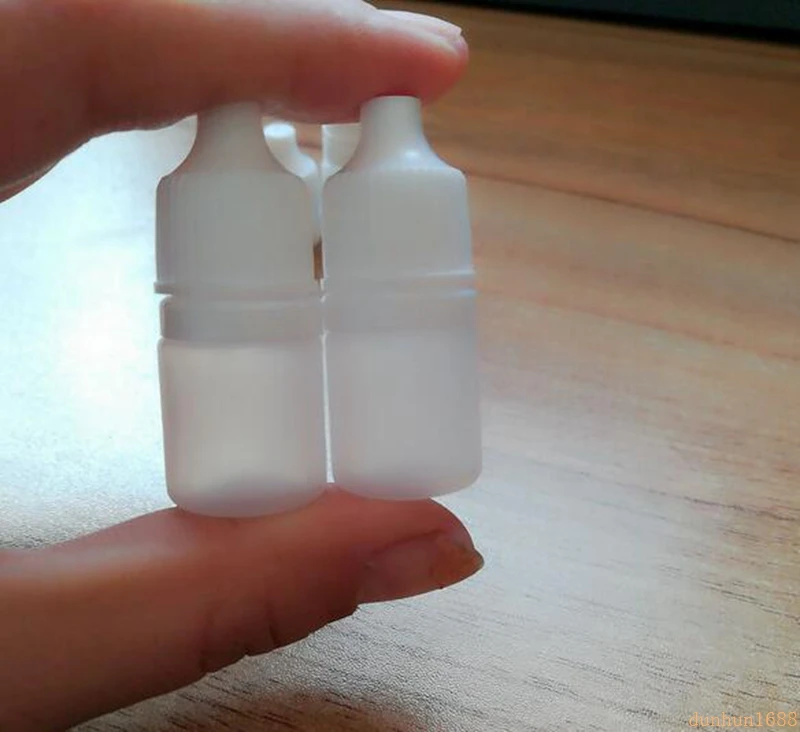 

New 1000PCS 2ml PE Empty Plastic Squeezable Pressure Dropper Bottles Eye Liquid Dropper