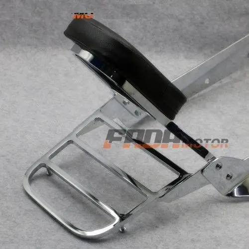 Спинка Sissy Bar багажная полка для багажника подушка Honda VTX1300 VTX1800 42 см|Сиденья и