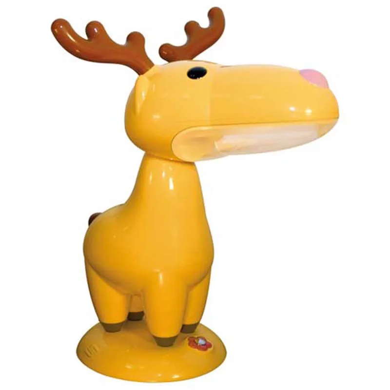 KT412D Олень Настольный светильник 18Вт 220В КЛЛ Gx10q желтый|desk table lamp|table lamp for childrentable desk