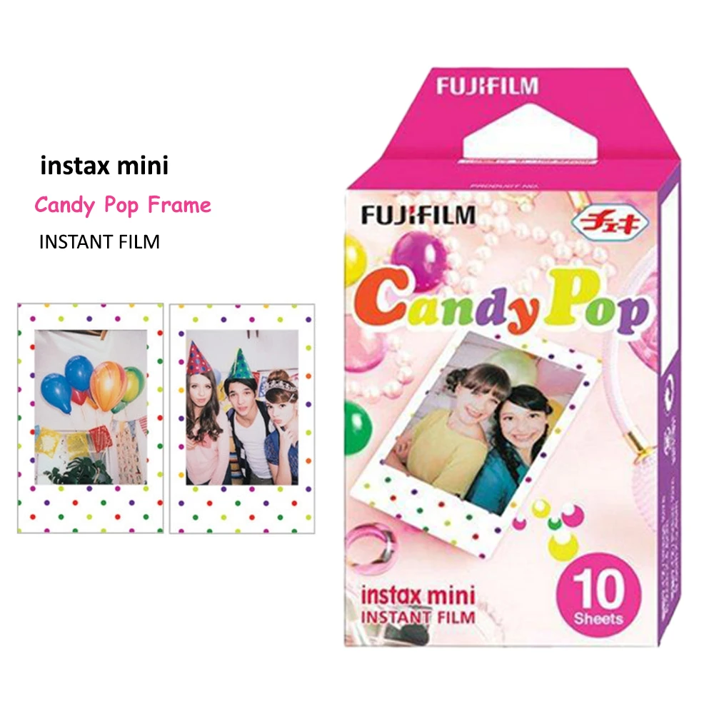 Фотокамера Fujifilm Instax Mini 8 Mini 9-фотокамера Fuji Instant Photo 10 листов Exposures Papers-дополнительная фоторамка
