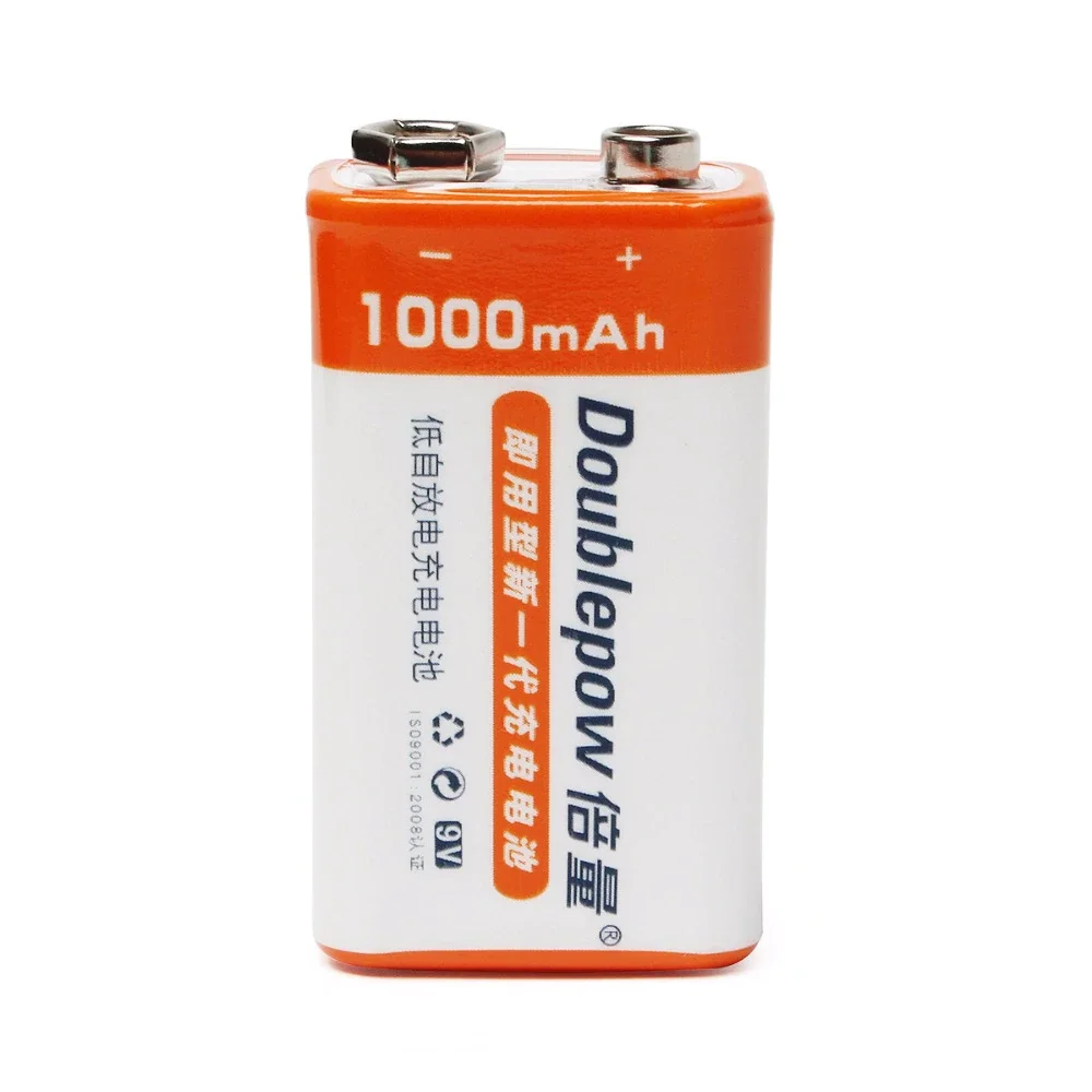 2 шт 1000mAh Li-Ion 9 V перезаряжаемые батареи для детекторов дыма Беспроводные микрофоны+ универсальное 9 V AA AAA 18650 умное зарядное устройство