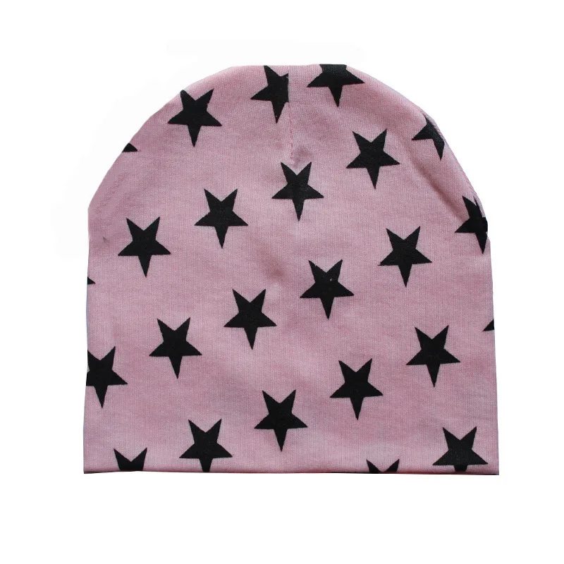 pink star hat 21 цвет; Новинка; хлопковый шарф для малышей; Детский шарф для мальчиков; шейный платок; сезон осень-зима; воротники; шарф для маленьких девочек; аксессуары - Цвет: pink star hat
