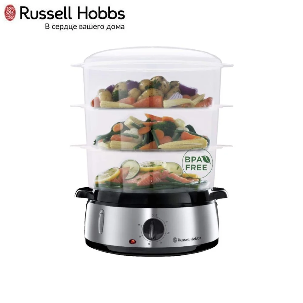 Пароварка Russell Hobbs 19270 56|Электрические пароварки| |