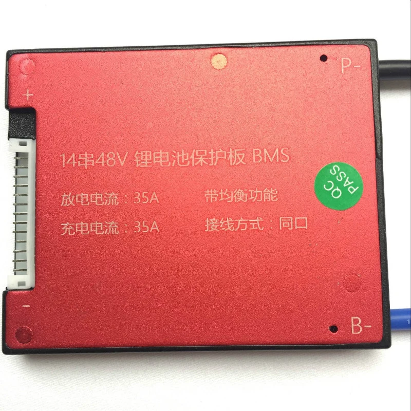 10 шт./лот 14 S 48 В 25A 35A 45A 60A PCM PCB BMS батарея управление системы для 18650 литий ионный