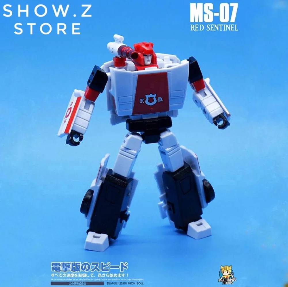 [Show. Z магазин] MechFansToys MFT мех вентиляторы игрушечные лошадки MS-07 MS07 красный Sentinel Red