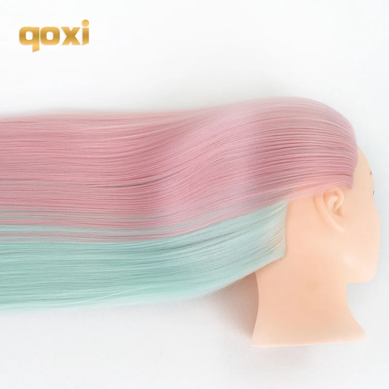 Парикмахерский манекен с длинными волосами Qoxi от AliExpress WW