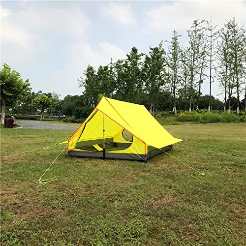 Ультралегкая палатка для походов и пешего туризма выживания на 2 человек