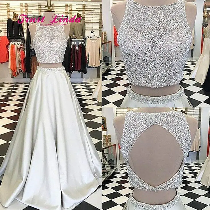 Платье Boda Invitada Mujer блестящее платье с бусинами для свадебной вечеринки круглым