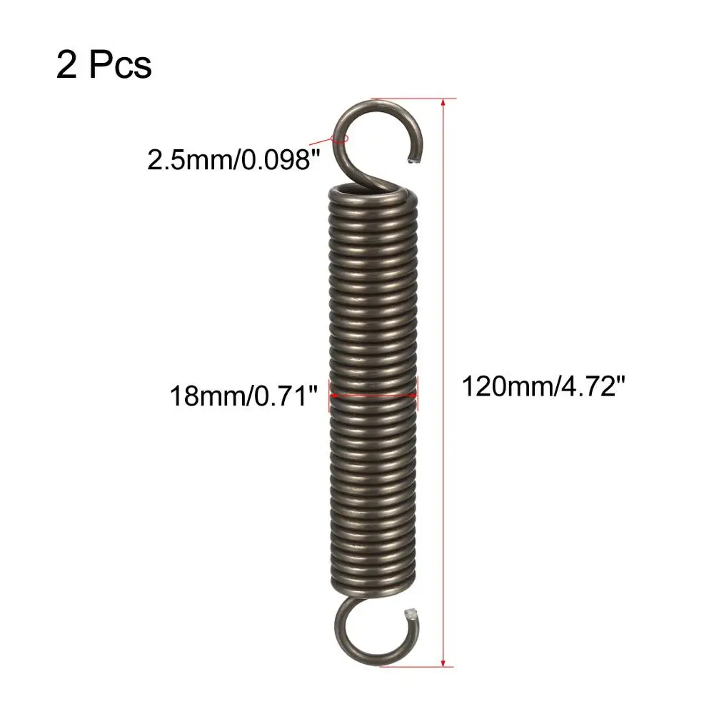 Пружины Пружинные UXCELL стальные с двойным крючком 2 шт. | Обустройство дома