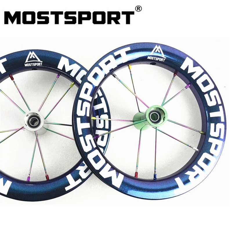 Детский велосипед MOSTSPORT 12 дюймов Углеродные колеса для балансировки