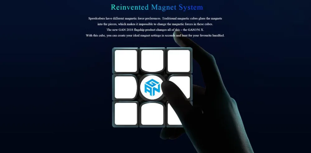 GAN 356X3x3 магический скоростной куб Gan356 X 3x3x3 Magico Cube GAN356X Профессиональный GAN 356X