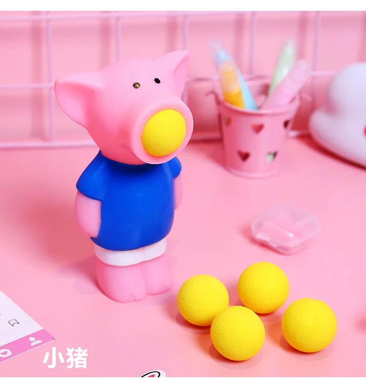 Poopsie сюрприз Единорог креативный релиз давления пистолет-катапульта коса мяч