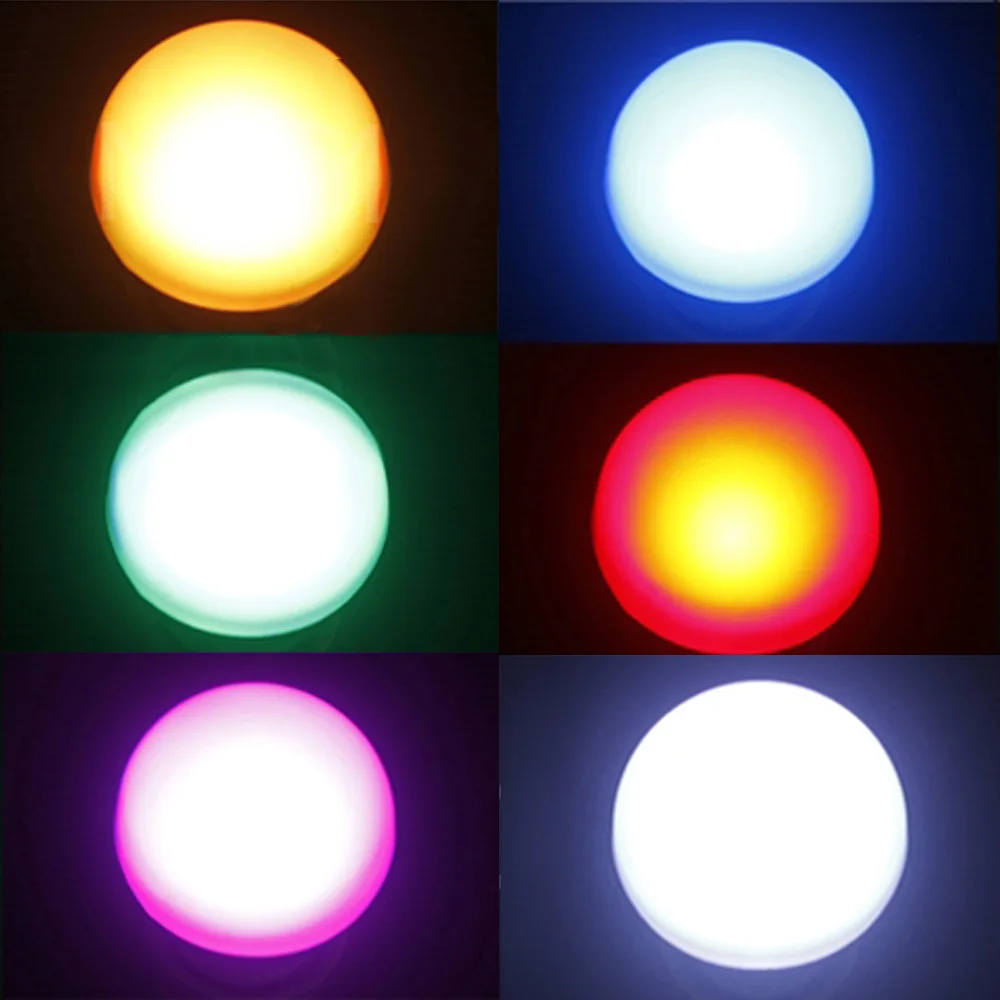 Умная светодиодная RGB лампа 5 Вт E27 220 В с многоцветными изменениями + ИК пульт