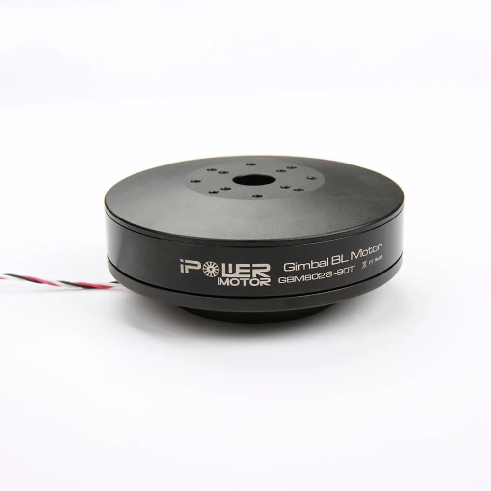 IPower мотор GBM8028 90T бесщеточный карданный с AS5048A кодировщик/slipring для красной