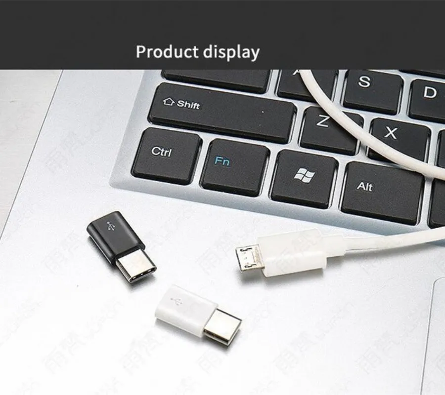 Hoqueen 100 шт. * Кабель Micro USB Мама к 8 контактному папа 3.1 Type C переходник для iphone ipod| |