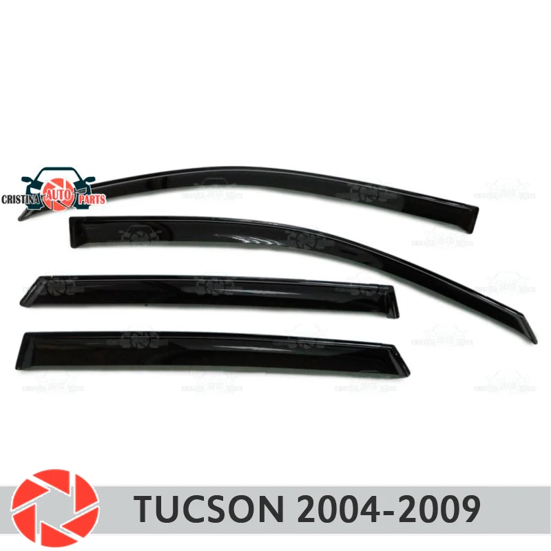 Дефлектор окон для Hyundai Tucson 2004 2009 защита от дождя грязи Стайлинг автомобиля