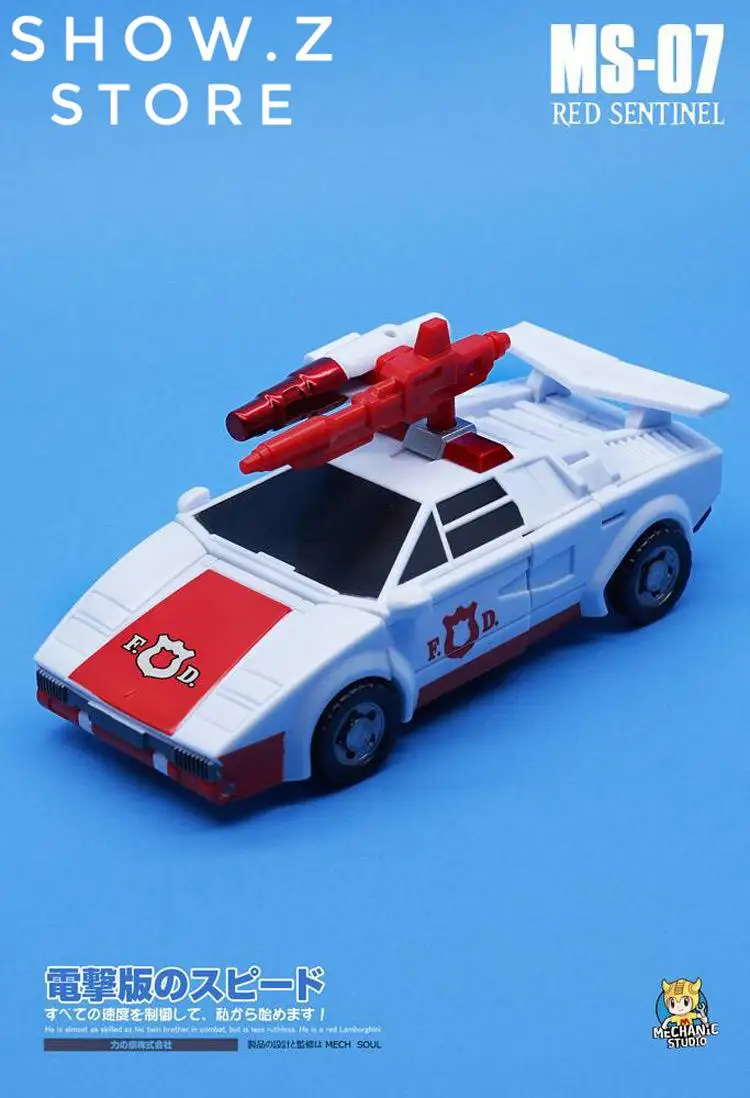 [Show. Z магазин] MechFansToys MFT мех вентиляторы игрушечные лошадки MS-07 MS07 красный Sentinel Red