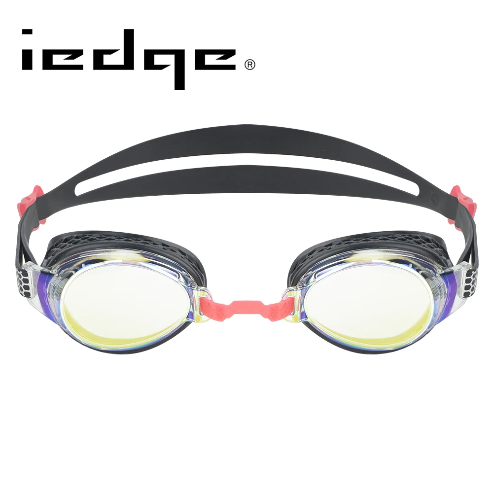 Barracuda iedge Myopia Swimming Goggles Anti-Fog Mirrored Lenses Swim Eyewear For Adults Men and Women #VG-958