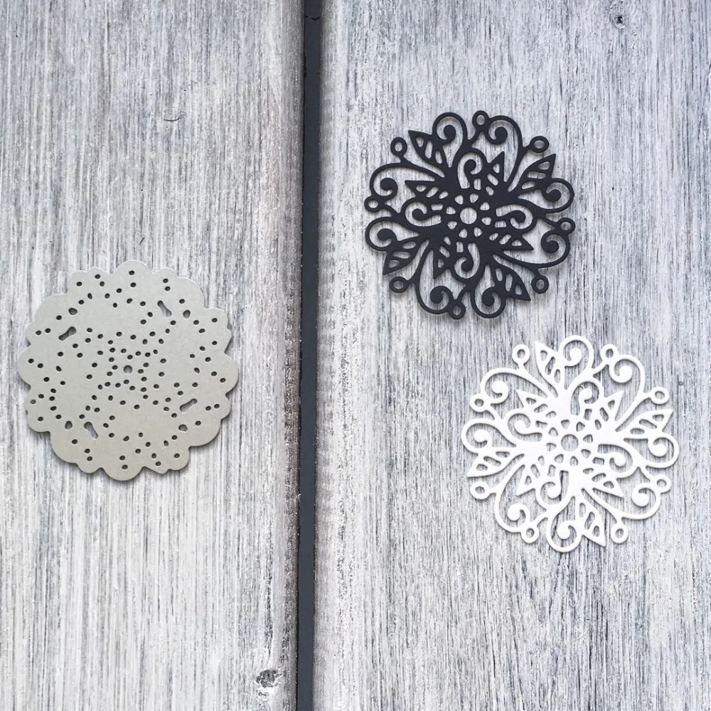 Металлические режущие штампы ArtScrap Mini Doily трафареты для сделай сам скрапбукинг