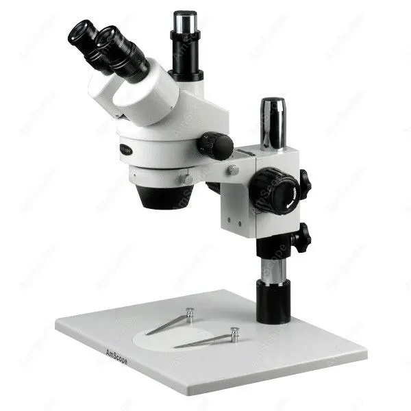 AmScope 7X 45X осмотр тринокулярный микроскоп с очень большой подставкой SM 1T|Микроскопы| |