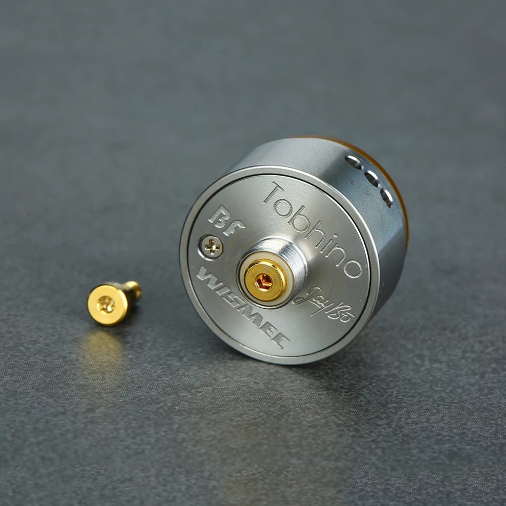 Оригинальный WISMEC Tobhino BF RDA нижняя подача одной катушки обслуживаемый капельный