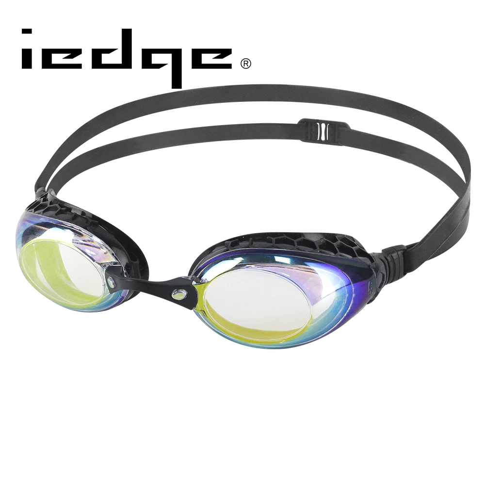 

LANE4 iedge Myopia Swimming Goggles, Anti-Fog ,UV Protection ,Patented Honeycomb-Structured,For Adults #VG-935 Eyewear