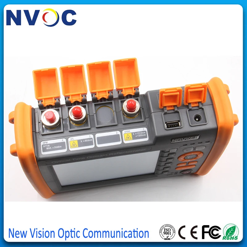 NOVKER NK5600 OTDR 30/32 дБ 80 км 1310/нм с VFL оптический источник света искусственное волокно