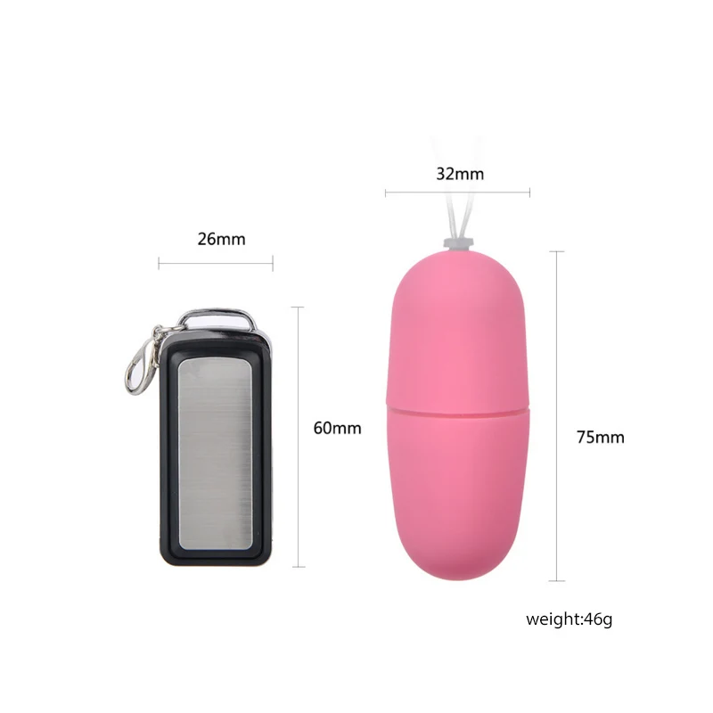 68 Speed Wireless Remote Vibrator Mini G Spot Clit Massager Erotic Toys Jump Egg For Female | Красота и здоровье