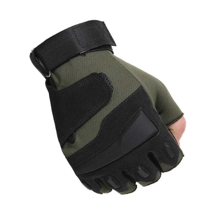 

Motorcycle Hunter Gloves Tactical Military Fingerless Gloves SWAT Breathable Shooting Glove Cycling Hunting Gloves Men Commandos