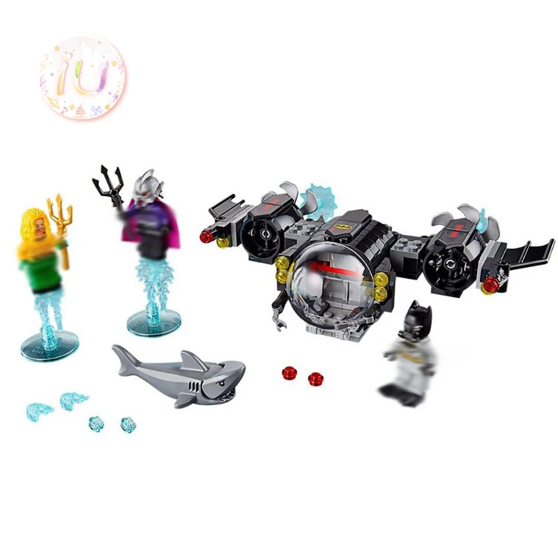 Legoings Новинка! Супер Герои 76116 Бэтмен БЭТМЕН и подводный столкновение
