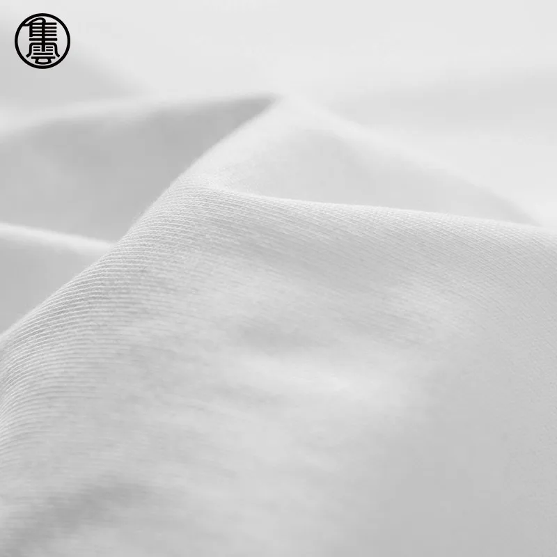 Men's Spring 5 Colors Loose Style Cotton T-shirt Fashion Solid Color O-Neck Long Sleeve All-match Tees 73CT666LX | Мужская одежда