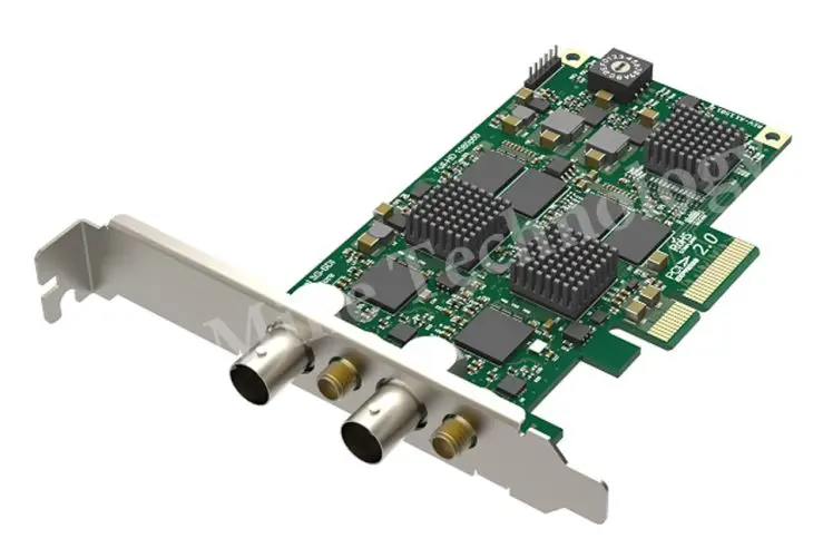 HD 3G SDI 2 входа PCIE Карта видеозахвата 1080p @ 60fps SDK Pro захват двойная карта с