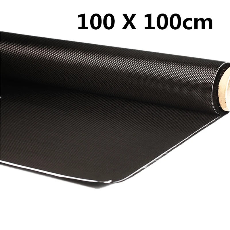 KiWarm Новая прочная ткань из высокопрочного углеродного волокна 3K 200gsm 100x100 см для