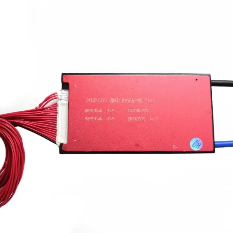10 шт./лот 20 S 72 V 25A 35A 45A 60A 18650 литиевая батарея BMS защиты монтажная плата PCBA PCM