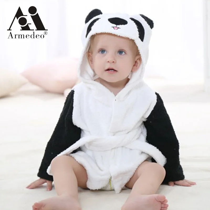 Armedeo Мода Дизайн Капюшоном Животных Моделирование Детские Халат Мультфильм