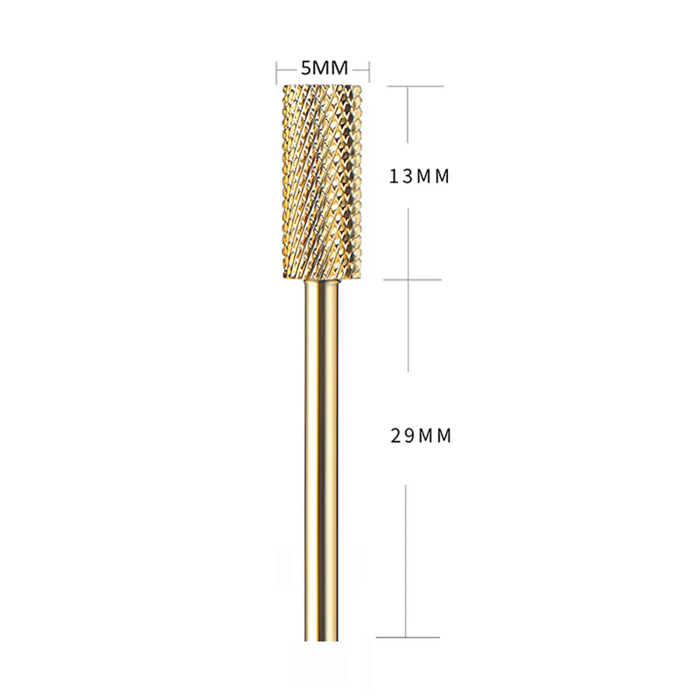 SOTRLO небольшая цилиндрическая Вольфрамовая твердосплавная фреза для ногтей
