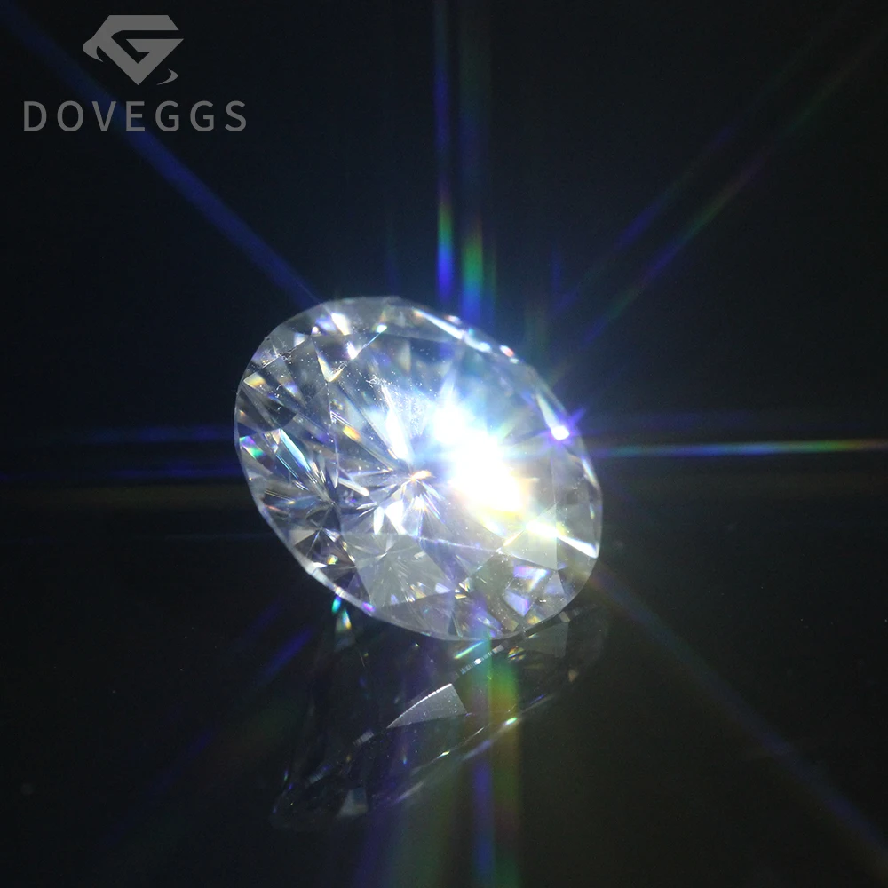 13 мм эквивалент Diamond 8 карат не менее GH Муассанит свободно камень VVS2 высокое